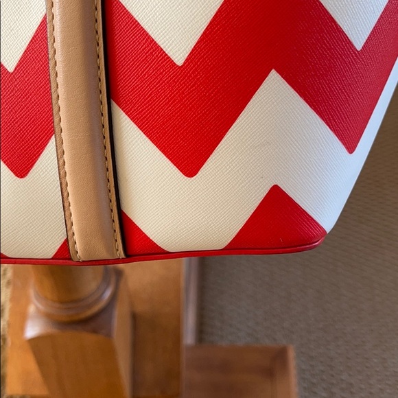 Kate Spade Chevron Tote - Picture 7 of 13